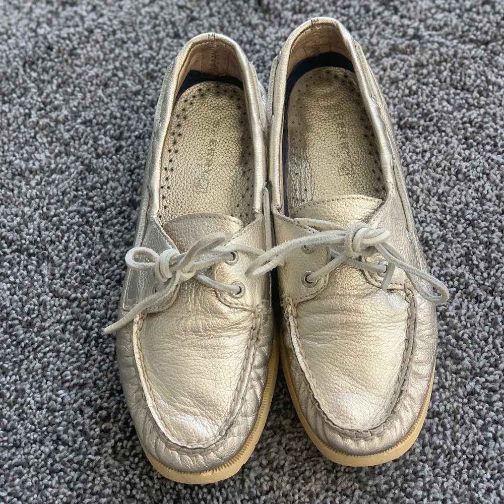 Sperry Women's Vida Metallic Boat Shoe